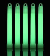 glow sticks 6 inch green