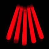 slim red glow sticks