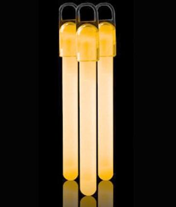 glow sticks orange